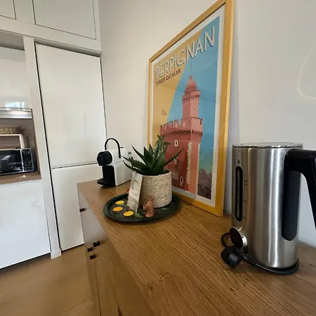 Le Coeur De Perpignan- Parking Offert- Centre Apartman